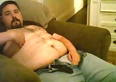 Chubby bear cumming 7