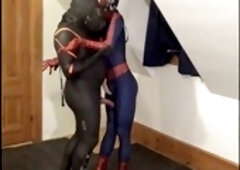 Bootlessly, mask, huge cock
