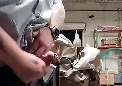 Nearly caught jacking off at work