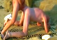 Two daddys at the beach