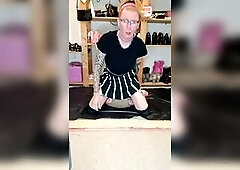 Sissy sportgirl sex-toy pleasure