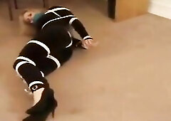 3 charming sweethearts detectives have managed to get themselves captured by the dude they are investigating. They are nude to their brassiere and pan