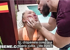 Peter and Harley's small tits sex