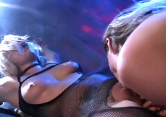 Dahlia Sky Yields to Blonde Passion in Fierce Control