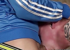 Sub bitch moans loudly while ass railed by maledom