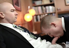 Elder Isaacs and Elder Larsen in a very vile porn movie