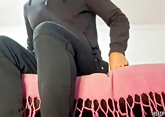 Insane Fit Fellow Undresses trousers & Porks Cushion Firm Until Giant Jizz shot