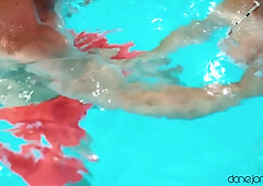 Wet Pool Erotic hardcore: Poolside Passion For Blonde Beauty - Irina Cage