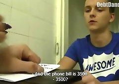 Curious Twink Stripping