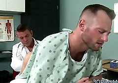 Doctor fucks patients ass