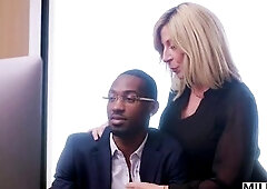 An online entrepreneur throws her clout around to negotiate for sufficiently credit and all the schlong this babe can handle.