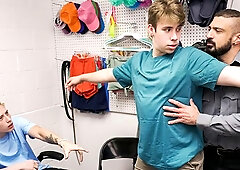 Marco Napoli is happy to fill two gay teens with spunk