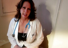 A Sexy Mature Milf Doctor Examines A Young Man And His Curved Cock And Gives Him An Anatomy Lesson Hell Never Forget