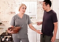 Leo Vice marches into the massage parlor, an excited grin on his face. He's got a gift voucher for a free Nuru massage, given to him as a present