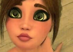 LARGE Rod Mom Screws Teen Dickgirl - CG FUTANARI Sex [ENG Dub]