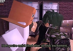 Femboy with a job