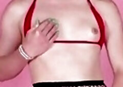 Tattooed guy penetrates Trans Natalies ass