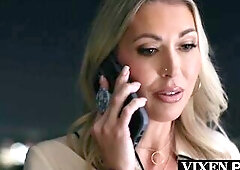 VIXENPLUS Cheating mother I'd like to fuck Holly Gets Tag Teamed By 2 BBCs