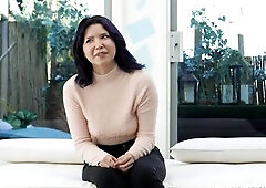 Ravishing outgoing Oriental hotty screws the fifth stud of her life