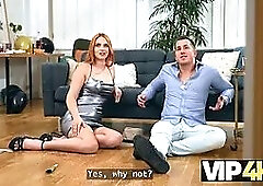 Vip4k. her forfeit was to screw her boyfriend's daddy