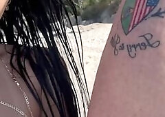 Nudist beach in Rio de Janeiro.