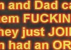 After they were in couch, they heard their baby sitter screwing in the next room so they decided to join in the enjoyment!