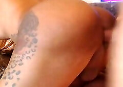 Big ass gets raw bareback anal sex on Cruisingcams.com