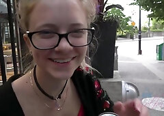 Pov Action With Cute Blond Riley Star