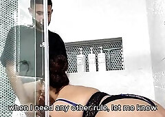 I invited a neighbour to fix the shower and I got drilled by him