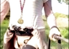 Outside solo, masturbation