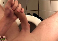 Public restroom - Burst the entire stall with my meaty jizz flow!