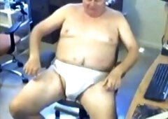 Showe, dad, grandpa masturbating