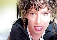 Hot Latin chick Exotic Maid SOLO Hooks Up With U