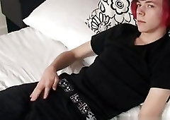 Gay teen emo boy ejaculation After his very first shoot Luke Shadow