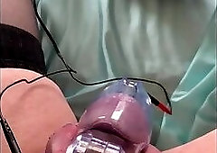 Naughty outfit Estim cum