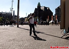 Escort In Fishnets Gives A Mean Blowjob Before Getting Ravaged From Behind