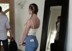 Babysitter spunk blowing