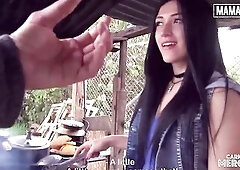 Hot Latin babe Lola Puentes Facialized After Steamy Screw with Stranger - CARNE DEL MERCADO