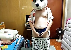 Fursuit, unclothing, gay sexy underwear