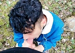 Public, gay blow, outdoor suck