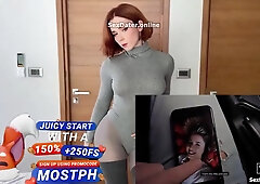 Japanese milf shares threesome creampie pantyhose passion