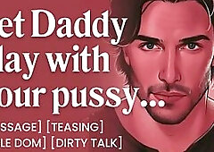 Hunk Slaver Teases and Fingers U Into Climax - Edging & Boy Groaning - Porn Erotic Story for Chicks