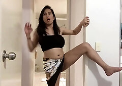 chinese trans anairb doing glorious slow dance nude