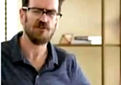 Big tit asian wearing sexy black lingerie seduced by her older big tit blondie maid and enjoy wet orgasms