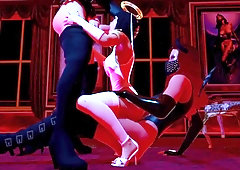 THREE DIMENSIONAL MONSTER Anime HERMAPHRODITISM Promo AND BLENDER Bevy HARD-CORE