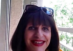 Je me trais sur mon balcon