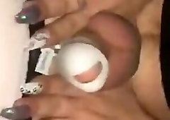 Trans woman fucks my sissy ass pt 2