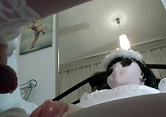 Sissi crossdresse sperma fuck the doll 7