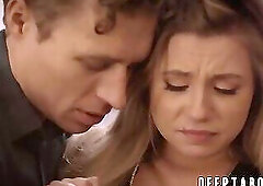 Gorgeous teen Carolina Sweets gets fucked hard