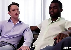 Big dick gay interracial and cumshot